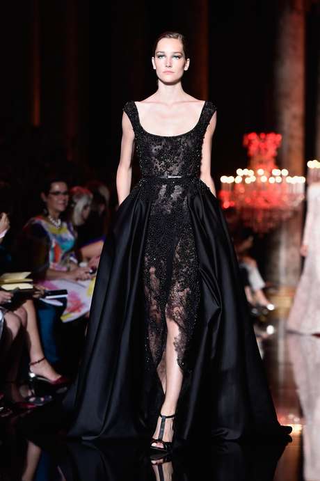 Desfile de Elie Saab na semana de alta-costura de Paris Desfile de Elie Saab na semana de alta-costura de Paris