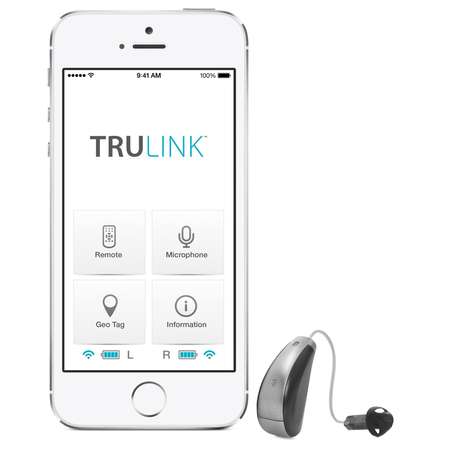 Por meio do aplicativo TruLink, usuário pode ouvir ligações, músicas e vídeos direto em seu aparelho auditivo <p>Por meio do aplicativo TruLink, usuário pode ouvir ligações, músicas e vídeos direto em seu aparelho auditivo</p>