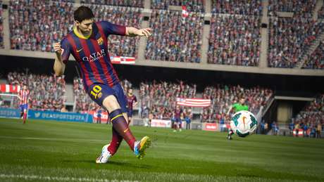 Após vencer a Bola de Ouro na Copa do Mundo, Messi foi confirmado como o jogador da capa de Fifa 15 <p>Após vencer a Bola de Ouro na Copa do Mundo, Messi foi confirmado como o jogador da capa de Fifa 15</p>