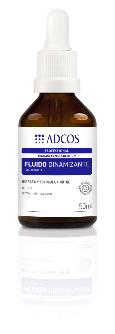 Livre de óleo e com toque seco, o Hidradefense Solution Fluido Dinamizante, da ADCOS, possui ectoína, ativo que aumenta e retém a hidratação, protegendo as células do calor, congelamento e ressecamento <p>Livre de óleo e com toque seco, o <em>Hidradefense Solution Fluido Dinamizante</em>, da ADCOS, possui ectoína, ativo que aumenta e retém a hidratação, protegendo as células do calor, congelamento e ressecamento</p>