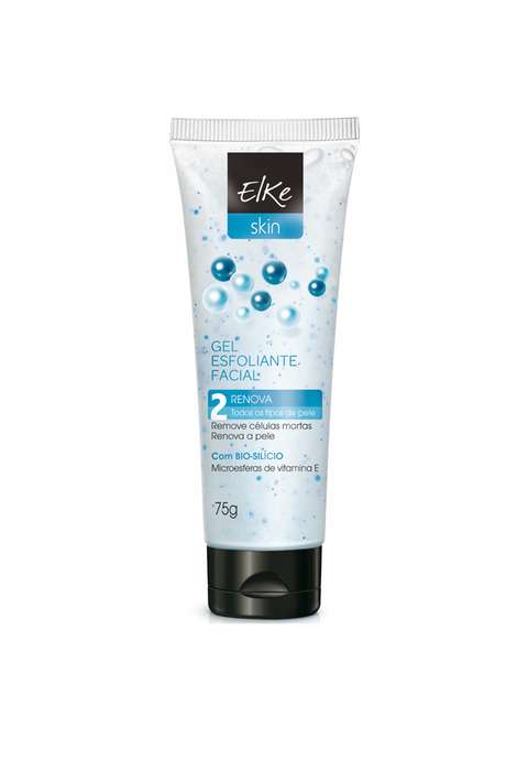 Elaborado com bio-silício e vitamina E, o Gel Esfoliante Facial, da linha Skin, da Elke, remove as células mortas da pele e ainda tem ação antirrugas <p>Elaborado com bio-silício e vitamina E, o <em>Gel Esfoliante Facial</em>, da linha Skin, da Elke, remove as células mortas da pele e ainda tem ação antirrugas</p>