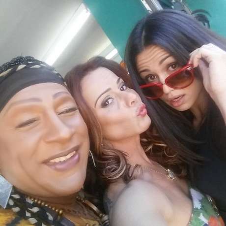 Viviane Araujo Posta Foto Dos Bastidores De Imperio