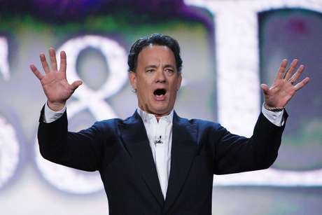 O ator americano Tom Hanks O ator americano Tom Hanks