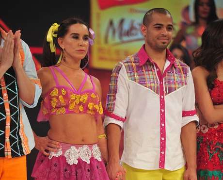 Lucélia Santos durante apresentação na 'Dança dos Famosos' Lucélia Santos durante apresentação na 'Dança dos Famosos'