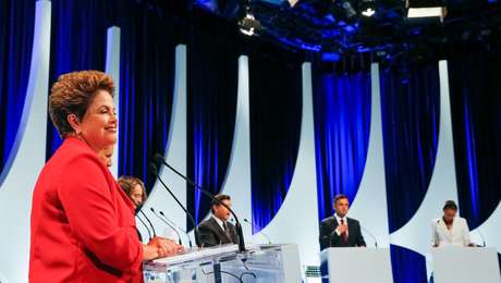 Candidatos participam do debate realizado pelo SBT em 1º de setembro <p>Candidatos participam do debate realizado pelo SBT em 1º de setembro</p>
