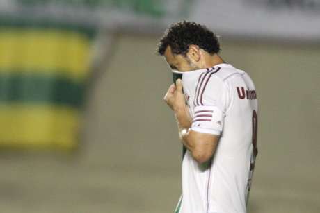Fred lamenta eliminação do Fluminense Fred lamenta eliminação do Fluminense