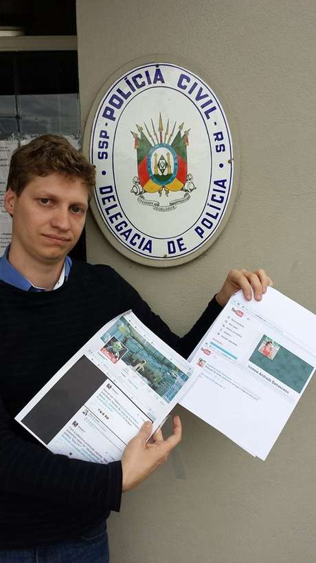 Marcel Van Hattem, do PP, registra ocorrência em Dois Irmãos após ser xingado no Facebook Marcel Van Hattem, do PP, registra ocorrência em Dois Irmãos após ser xingado no Facebook