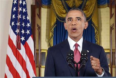 O presidente dos Estados Unidos, Barack Obama, anunciou nesta quarta-feira que seu governo realizará ataques seletivos contra posições do Estado Islâmico (EI) <p><span style="font-size: 15.1999998092651px;">O presidente dos Estados Unidos, Barack Obama, anunciou nesta quarta-feira que seu governo realizará ataques seletivos contra posições do Estado Islâmico (EI) </span></p>
