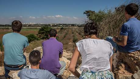 Alguns dos reservistas que negaram servir ao exército israelense por abusos contra palestinos Alguns dos reservistas que negaram servir ao exército israelense por abusos contra palestinos