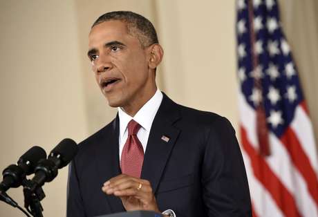 Obama anunciou na quarta-feira que seu governo está preparado para combater o EI onde quer que esteja <p>Obama anunciou na quarta-feira que seu governo está preparado para combater o EI onde quer que esteja</p>