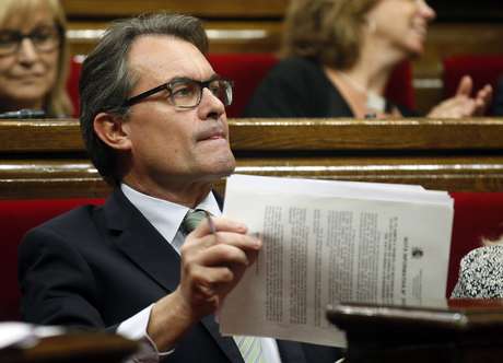 O líder separatista Arthur Mas criou comissão para supervisionar referendo no próximo mês O líder separatista Arthur Mas criou comissão para supervisionar referendo no próximo mês