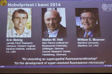 Os três cientistas levaram o Nobel de Química Os três cientistas levaram o Nobel de Química