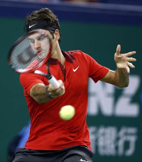 Federer dominou toda a partida Federer dominou toda a partida