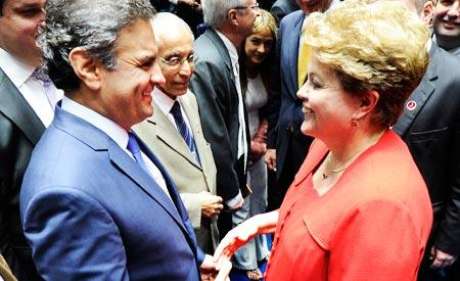Segundo os dados da pesquisa, a petista aparece numericamente a frente do tucano, com 45,5% contra 44,5% <p>Segundo os dados da pesquisa, a petista aparece numericamente a frente do tucano, com 45,5% contra 44,5%</p>