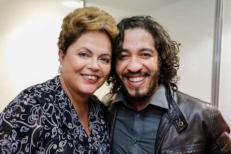 Presidente apareceu ao lado do deputado Jean Wyllys nesta segunda, em São Paulo Presidente apareceu ao lado do deputado Jean Wyllys nesta segunda, em São Paulo
