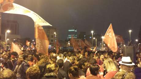 O evento foi organizado por meio de redes sociais; 4,5 mil pessoas confirmaram presença na página do encontro <p>O evento foi organizado por meio de redes sociais; 4,5 mil pessoas confirmaram presença na página do encontro</p>