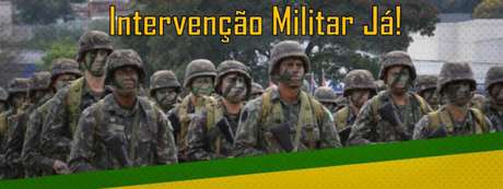 Resultado de imagem para intervenção militar