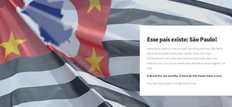 Imagem de reprodução do site "São Paulo Livre" <p>Imagem de reprodução do site "São Paulo Livre"</p>