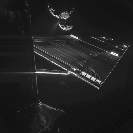 ESA / Rosetta / Philae / CIVA / Divulgação Veja imagens do robô Philae na superfície do cometa