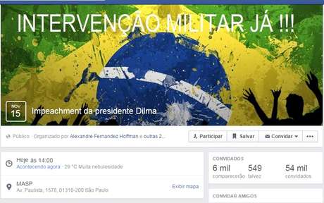 Evento criado no Facebook tinha 6 mil confirmados <p>Evento criado no Facebook tinha 6 mil confirmados</p>