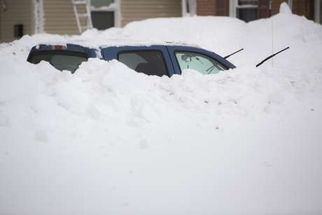 As precipitações que caíram em apenas dois dias equivalem à quantidade de neve registrada em um ano inteiro As precipitações que caíram em apenas dois dias equivalem à quantidade de neve registrada em um ano inteiro
