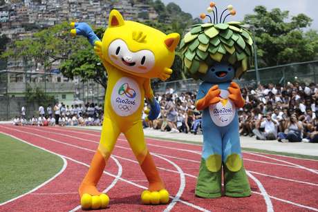 Mascotes da Olimpíada do Rio de Janeiro são apresentados em Santa Teresa Mascotes da Olimpíada do Rio de Janeiro são apresentados em Santa Teresa