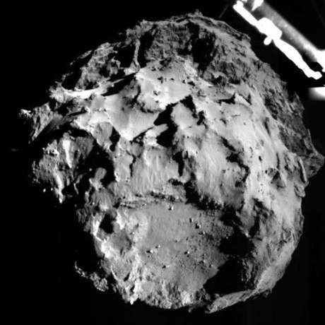 ESA/ Getty Images <p>Assim, os cientistas devem descobrir pistas sobre o que os cometas trouxeram para a Terra na época em que o planeta estava se formando.</p>