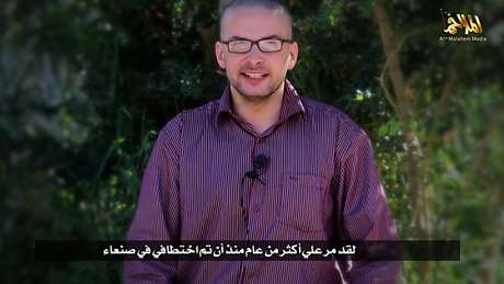 O refém norte-americano está em mãos do Al-Qaeda O refém norte-americano está em mãos do Al-Qaeda