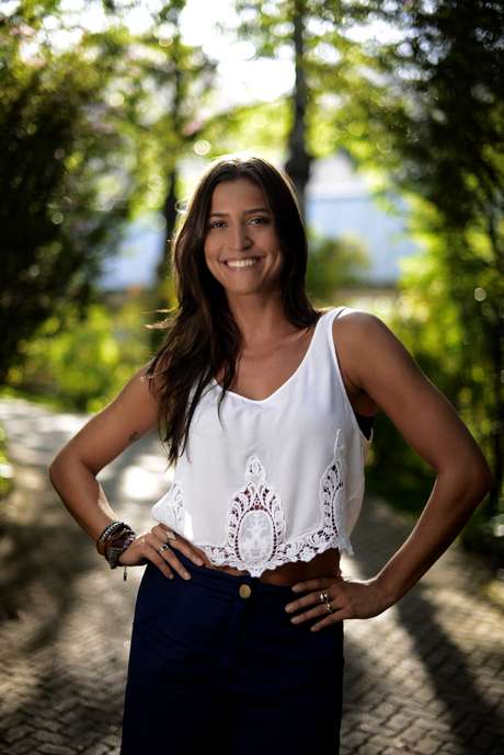 <p>Maria Joana vive a&nbsp;lutadora Nat, em 'Malha&ccedil;&atilde;o'</p>