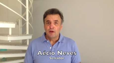 Senador Aécio Neves chamou pessoas ao protesto realizado neste sábado Senador Aécio Neves chamou pessoas ao protesto realizado neste sábado