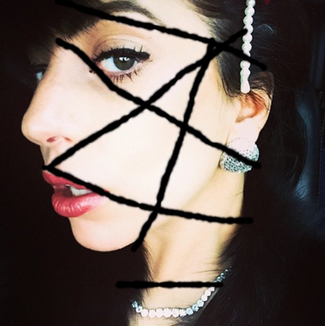Madonna publicou foto de Lady Gaga no Instagram Madonna publicou foto de Lady Gaga no Instagram