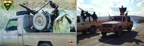 Agentes do grupo terrorista Estado Islâmico estariam escondidos nas montanhas Qalamoun Agentes do grupo terrorista Estado Islâmico estariam escondidos nas montanhas Qalamoun