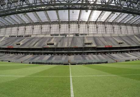 Em julho de 2011, custo da reforma na Arena era de R$ 184,6 milhões Em julho de 2011, custo da reforma na Arena era de R$ 184,6 milhões