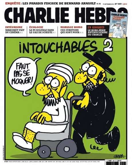 Jornal polêmico: relembre as charges do Charlie Hebdo Jornal polêmico: relembre as charges do Charlie Hebdo