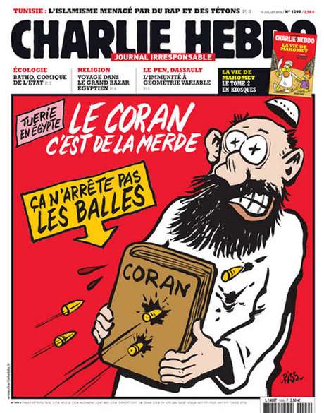 Jornal polêmico: relembre as charges do Charlie Hebdo Jornal polêmico: relembre as charges do Charlie Hebdo