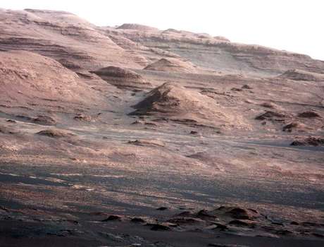 Meta final da agência é de pousar astronautas em Marte <p>Meta final da agência é de pousar astronautas em Marte</p>