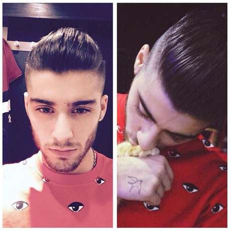 Zayn, integrante do One Direction, muda corte e estilo do penteado Zayn, integrante do One Direction, muda corte e estilo do penteado