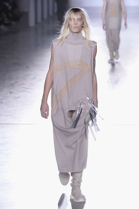 Desfile de Rick Owens na semana de moda masculina de Paris Desfile de Rick Owens na semana de moda masculina de Paris