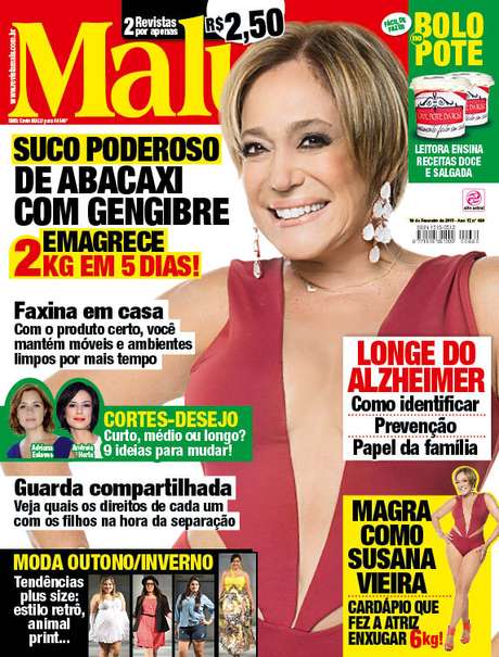 Atriz é capa da revista 'Malu' <p>Atriz é capa da revista 'Malu'</p>