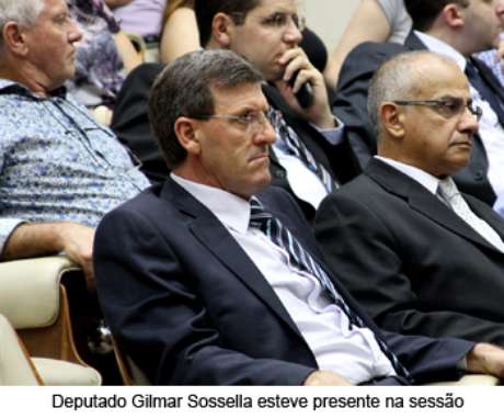 Sossella durante julgamento que cassou seu mandato de deputado estadual Sossella durante julgamento que cassou seu mandato de deputado estadual