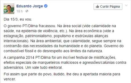 Facebook / Reprodução