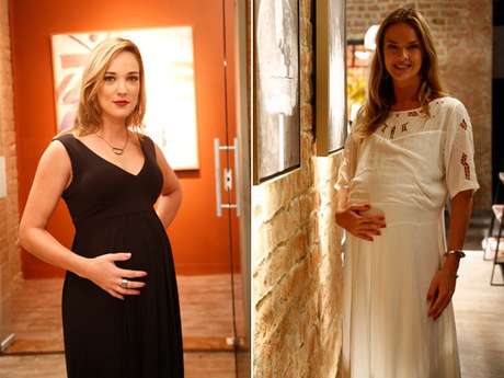 Amanda e Érika aparecem barrigudas no capítulo final de 'Império' <p>Amanda e Érika aparecem barrigudas no capítulo final de 'Império'</p>