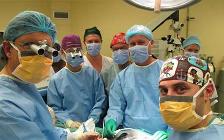 Equipe responsável pelo transplante feito em Cape Town Equipe responsável pelo transplante feito em Cape Town