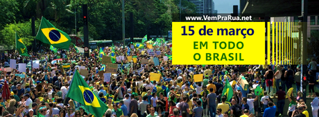 Convocação publicada no Facebook do Vem pra Rua Convocação publicada no Facebook do Vem pra Rua