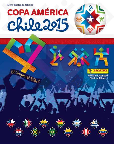 Álbum da Copa América começou a ser comercializado no Brasil nesta semana Álbum da Copa América começou a ser comercializado no Brasil nesta semana