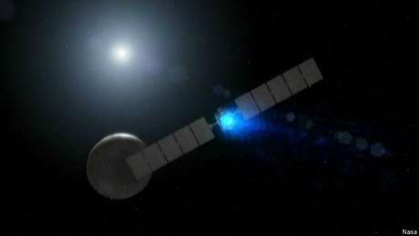 Sonda Dawn chegou ao planeta Ceres no início de março passado Sonda Dawn chegou ao planeta Ceres no início de março passado