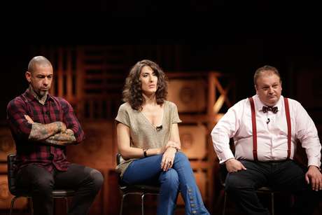 Trio de jurados Henrique Fogaça, Paola Carosella e Erick Jacquin Trio de jurados Henrique Fogaça, Paola Carosella e Erick Jacquin