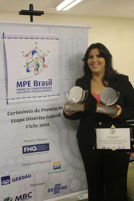 Escola foi uma das vencedoras da edição 2015 do Prêmio MPE, oferecido pelo Sebrae Escola foi uma das vencedoras da edição 2015 do Prêmio MPE, oferecido pelo Sebrae