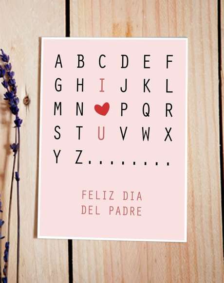 Tarjeta Día del Padre. ¿Qué tal si diseñas algo así para tu papá Tarjeta Día del Padre. ¿Qué tal si diseñas algo así para tu papá