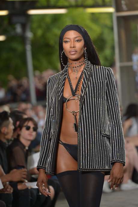 A veterana Naomi Campbell A veterana Naomi Campbell